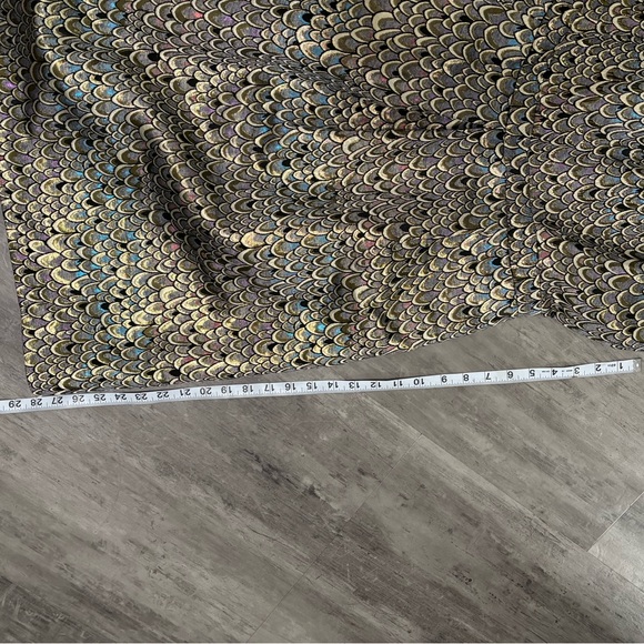 Modcloth Multicolor Scallop Mini Dress New with Tags Size 12 - Picture 6 of 13